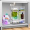 Sorbus Acrylic Storage Containers with Pull-Out Drawers - 4 Pack, 7.6” Clear Tall Stackable Storage Bins Set